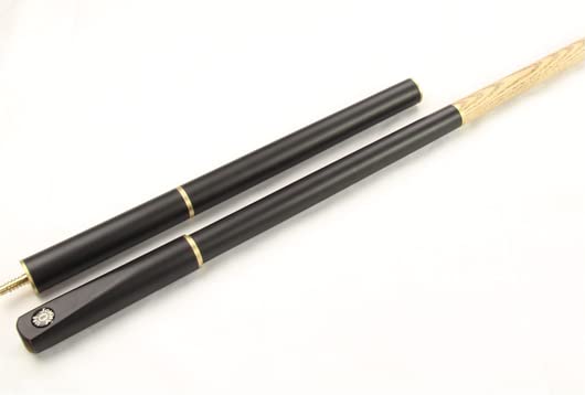 SGLBLACK COMBI ADJUSTABLE 5PC ASH POOL SNOOKER CUE – 8MM TIP**