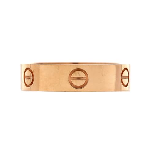 Cartier, Pre-Loved Love Band Ring 18K Rose Gold, Rose Gold