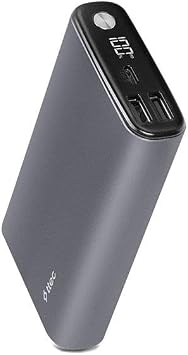 ttec ReCharger Pro LCD 15.000mAh PD 65W Ta nabilir H zl   arj Aleti/Powerbank 2BB216 Uzay Grisi