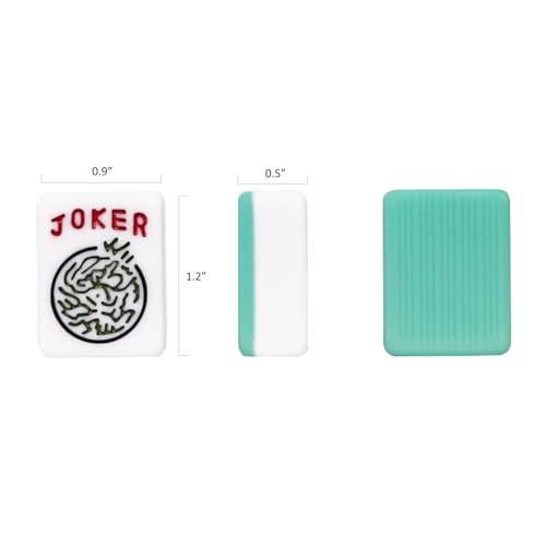 GUSTARIA American Mahjong Tiles for Beginners with Carry Bag
| GUSTARIA 166 Piece American Mahjong Tile Set with Light Green Carry Bag
| GUSTARIA 1.2" Light Green American Mahjong Tiles with Carry Bag