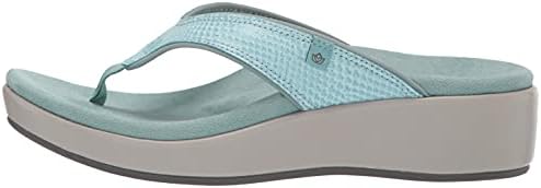 Spenco Women's Weekend Wedge Sandal, Mineral Blue Snake, 9 | Image 7
