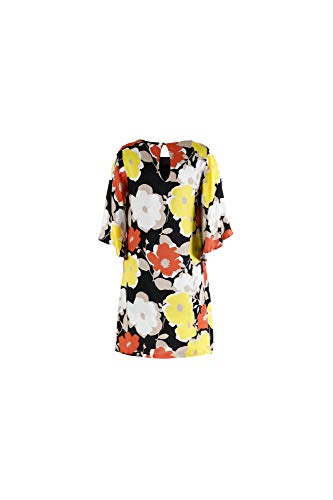 Robe imprimée manches larges GJA929 au style bohème et coupe fluide