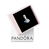 PANDORA Glow-in-the-dark Hermit Crab Dangle Charm - Gift for Her - Compatible with PANDORA ME & PANDORA Moments - Sterling Silver with Enamel - With Gift Box