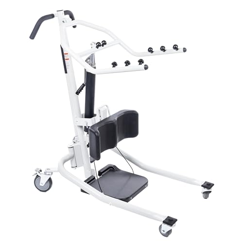 Sit-Stand Patient Lift, Stand-Up Patient Lift - Sit to Stand, Safely Sit, Stand or Transfer Easily with Transport Sling, 400 lbs