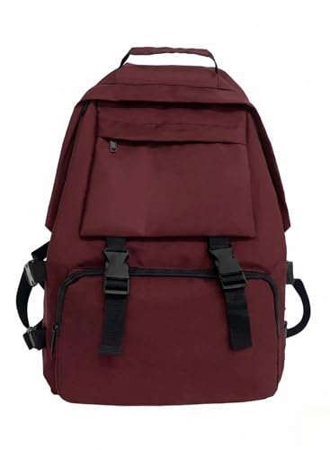 Image of Glowic Spacious Backpack with Compartments for 15-Inch Laptop, Books, Headphones, Phone, Wallet, and Water Bottle - Ideal for Daily Use