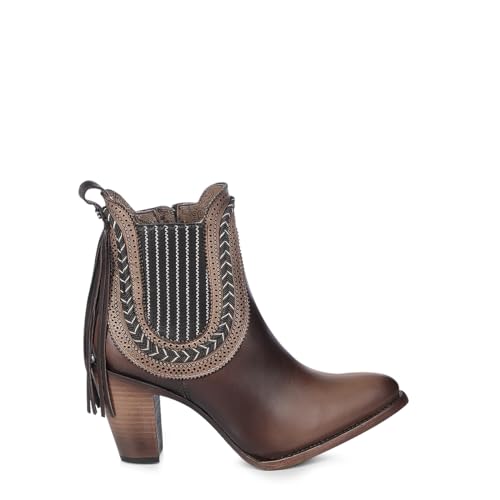 Cuadra Brown ankle bootie for women 3F0KRS