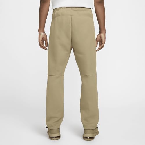 Nike Tech Men's Fleece Open-Hem Pants (HJ6533-276, Neutral Olive/Black)2