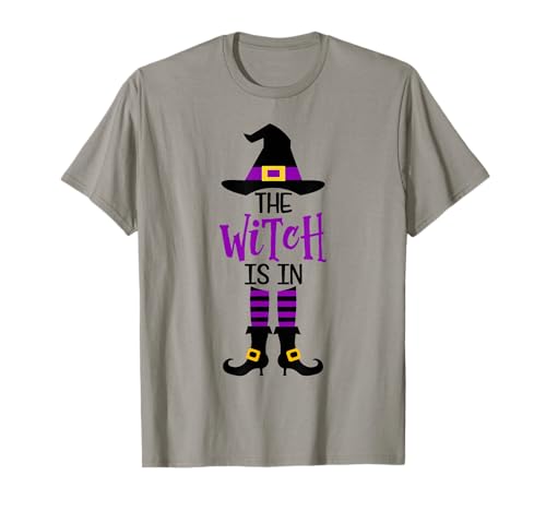 The Witch Is In - Halloween Camiseta