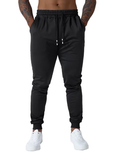 Men's Slim fit Jogging Pants, Suitable for Running and Fitness Activities, Bottom Binding Sports Pants3
