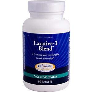 Enzymatic Therapy - Laxative-3 Blend 60 tabs (Pack of 2)