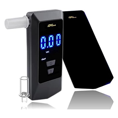 iBACheck Alcoholímetro portátil con Pantalla LED Digital Cover