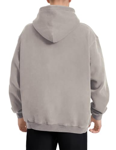 Image of Hatant Oversized Hoodie Sweatshirts for Men Couples Heavyweight Hoodies Pullover Vintage Mens Acid Wash Sweaters Clothes 2026
