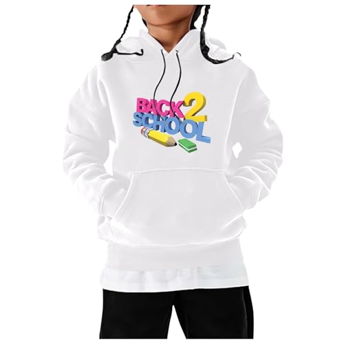 Sudadera Niño Algodon - Camiseta de Manga Larga Sólido Clásico Sudadera Ropa de Deporte Algodón Ropa de Abrigo clásica Lisa Sudadera Cremallera Niños 2-11 Años#A