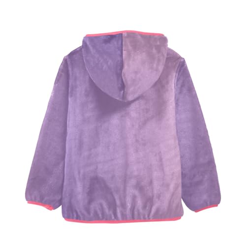 GuoChe Purple Gradient Boys Sherpa Jacket2