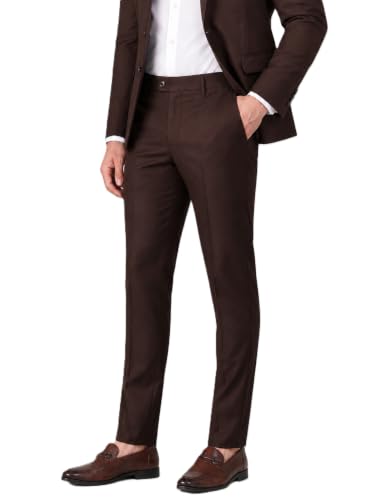 Image of Mens Formal Pant | Comfortable Cotton Trousers for Office and Business Wear