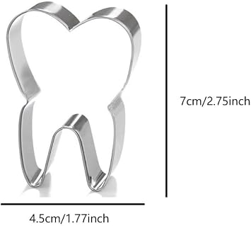 Cartoon Series Tooth Shaped Biscuit Cutter