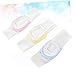 RORPOIR 3pcs Adjustable Diaper Fixing Tape Cotton Stretchable Belt for Boys and Soft Comfortable Reusable Diaper Strips in Blue Yellow Pink
