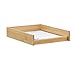 Produktbild 10 x Dokumentenablage Holz, DIN A4 Papierfach, Büro, Schreibtisch, flach, Briefablage Bambus, BxT: 25x33 cm, Natur