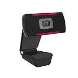 1080P Webcam with Microphone,110-Degree Wide View Angle USB PC Webcam,Plug and Play Video Calling We