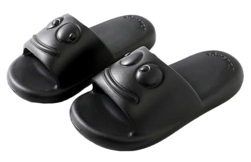 Caistre Cute House Slipper for Women Men 2025 Couples Novelty Face Open Toe EVA Comfortable Home Shoes Quick Drying Slides