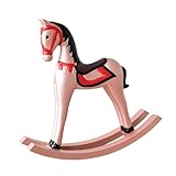 【Surface lisse】 : La statue de cheval en bois décorative pour table possède une finition de surface soignée, un toucher agréable, une belle texture et est facile à utiliser.