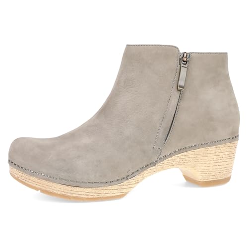 Dansko Lizanne Booties for Women - Linings from Recycled Materials and Leather for Breathability- Lightweight Rubber Outsole for Long-Lasting Wear