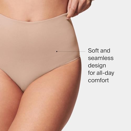 SPANXshape ExtraOrdinary Brief - Sculpting with Compression - Women's Shapewear Underwear - Recycled Nylon Fabric Blend3