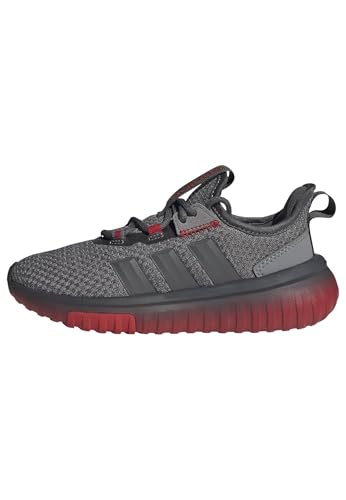 adidas Unisex-Kids Kaptir 4.0, Grey/Grey/Better Scarlet, 11 - image 1