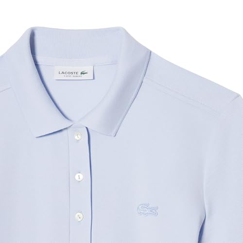 Image of Lacoste Women's Slim Fit Stretch Petit Pique Polo Dress