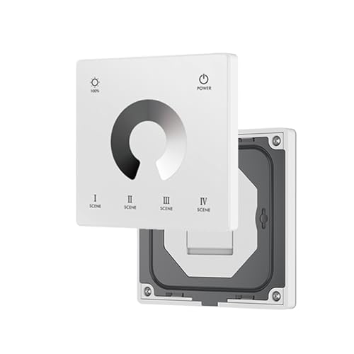 Contrôleur WT1 LED variateur de lumière double blanc TW1 2.4G 4 zones