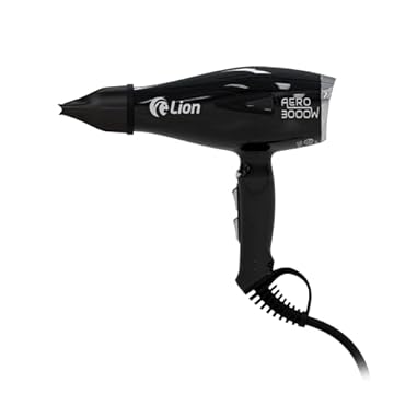 SECADOR CABELO PROFISSIONAL TUTTI AERO 3000W PRETO FLAKE 220v
