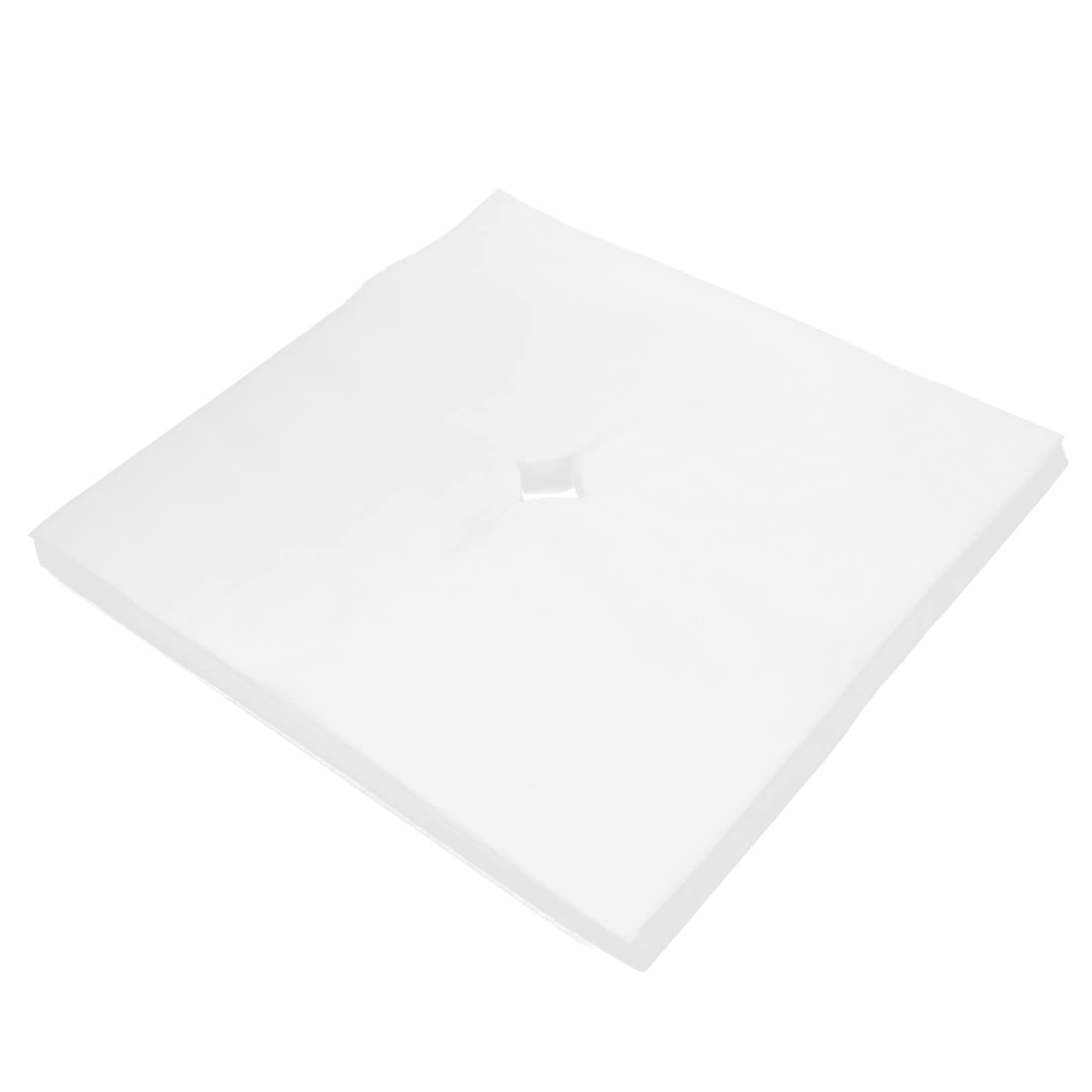 NOLITOY 100pcs Disposable Face Massaging Pillow Mat Towel Soft Breathable Comfortable for Salon Spa Massage