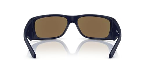 ARNETTE Man Sunglasses Black Matte Top/Shiny Frame, Polar Grey Lenses, 62MM4