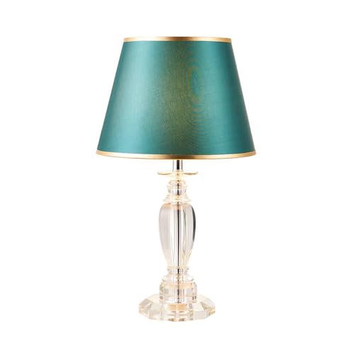 Lampe de table en cristal idéale à côté du canapé ou au salon