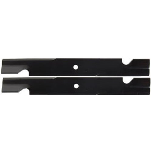 (2 Pack) Premium Replacement Notched Lawn Mower Deck Blade fits Excel Hustler 793794 794685 | 20 ½