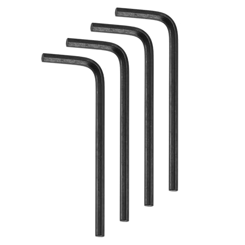 HARFINGTON 4 Clés Hex L 7/64" Acier 45# SAE