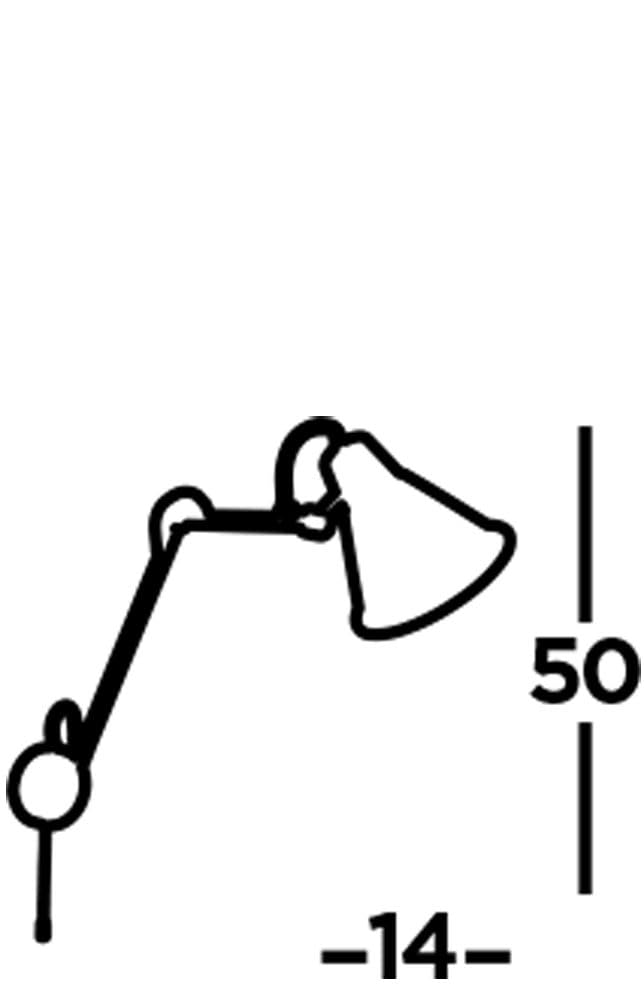 Lámpara de lectura de pared H: máx. 58 cm lámpara de pared articulada regulable con interruptor oro negro E27 lámpara de pared estudio lámpara de lectura salón