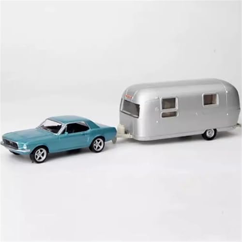 Modèle caravane en alliage Mustang 1/43 réplique miniature véhicule statique de loisirs