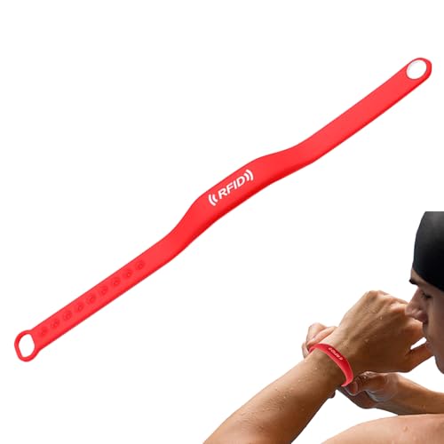 Pulsera para Control de Acceso | Pulsera Impermeable para Pagos,Impermeable Frecuencia 13.56MHz Pago para Gimnasios Eventos