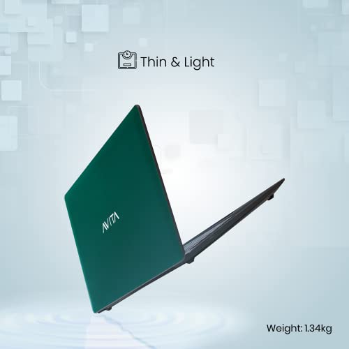 Image of AVITA PURA E14 NS14A6ING541 - LGB 14 inches Laptop AMD Radeon R4 (APU Dual Core A6 / 8GB /256 GB SSD /Windows 10 Home) 1.34 kg Leaf Green