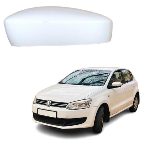 STYCARO-ORVM Side View Mirror Cover/Cap for Vw Polo/Vento Car Model (IST GEN (03.2010-06.2014), WITHOUT INDICATOR CUT TYPE, LEFT PASSENGER SIDE)