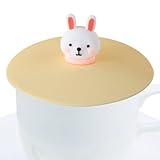 -Becherabdeckungen | Niedliche Becherabdeckung aus Comic- – Luftdichte Staubdichte Deckel für Tassen, luftdichte Deckel für kalte Getränke und