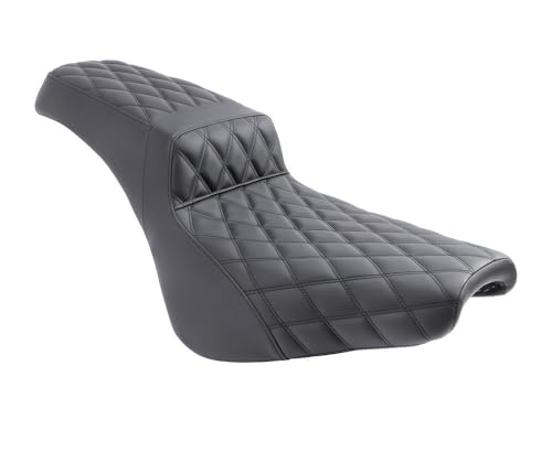 Asiento de motocicleta negro para conductor y pasajero Softail Street Bob 2018-2023
