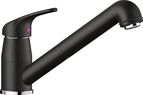 BLANCO DARAS-S | Küchenarmatur in silgranitschwarz | Hochdruck | Mit...