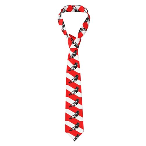 Diving Flag Scuba Divers Novelty Skinny Men'S Necktie Perfect Formal Events Festive Occasions Useful