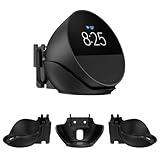QUIDDITY Echo Spot Wall Mount, ABS Echo Spot Stand Amazon New-est Model Holder with Built-in Wire Organizer, Smart Alarm Clock Shelf, Great for Nightstands, Offices and Kitchens(Black)