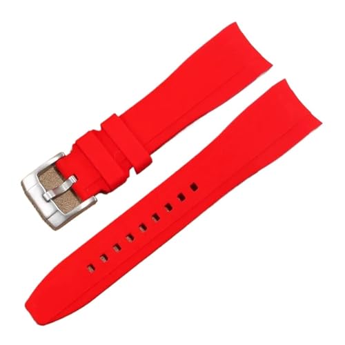 DNYXGDGSL IKAZCR[AbNXAeB\Ήvoh J[uGh o[Xgbv 18 20 22mm uXbg hVRXgoh(Red-silver,24mm)
