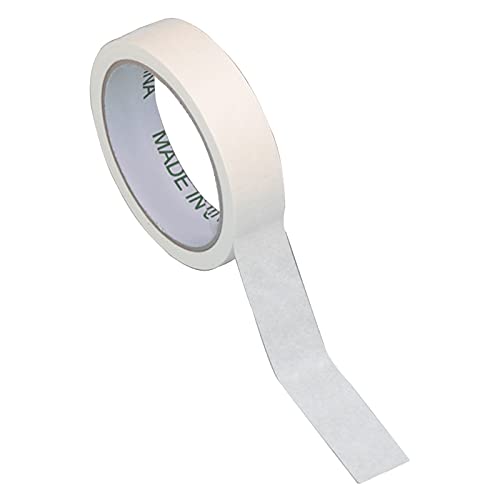 Multi-Purpose White Masking Tape Total Length 20M Painter Tape 4 Kinds Optionals 0.47''/0.71''/0.94''/1.42'' Writable White Masking Tape 1/2 inch 1