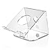 Produktbild njude Gamma 1  Design Laptop Ständer Acryl  ergonomischer Notebook Ständer/Plexiglas Laptop Halterung/MacBook Ständer/Clear Laptop Stand Holder