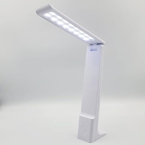 バラエティ本舗 LED デスクライト 充電式 折りたたみ 卓上ライト スタンドライト 照明 テーブルライト ワークランプ 昼白色 電球色 自然光 目に優しい コードレス 軽い 全3色 USB電源 屋内用 学習机 デスク スタンド 読書灯 明るい 学習机 新